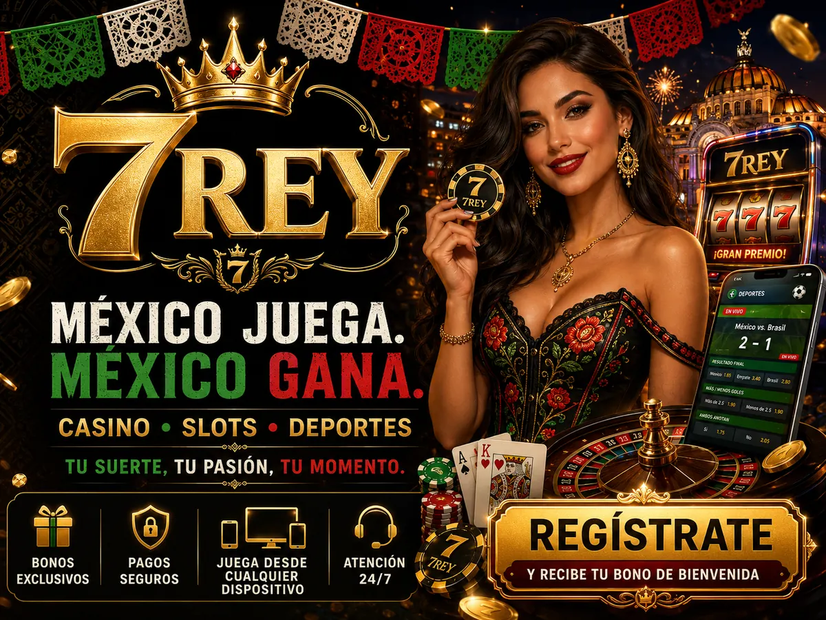 7rey Online Casino in Mexico 7rey online casino on a phone with slots, bonus details and account access